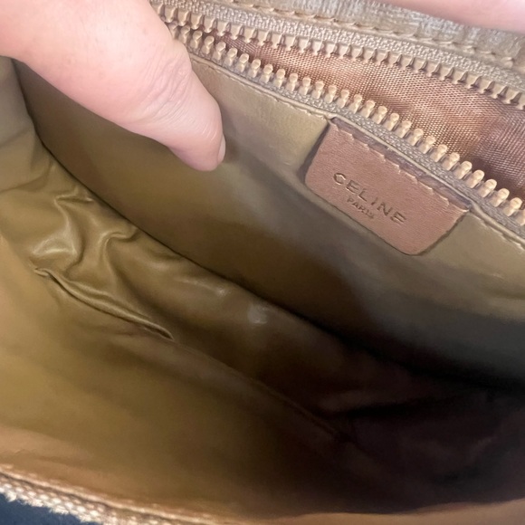 Celine Crossbody Vintage Macadam Triomphe Handbag - Picture 10 of 16
